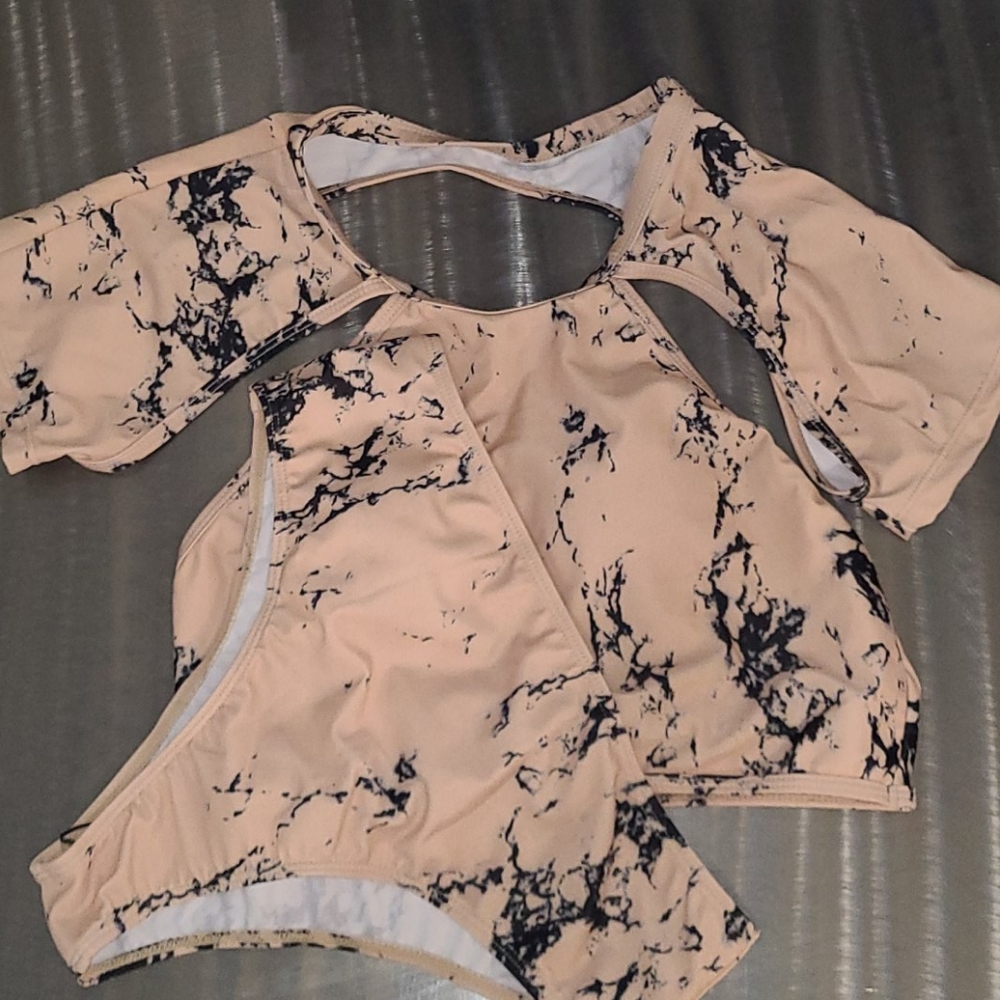 SEXY SWIMWEAR..NUDE Size Medium💦